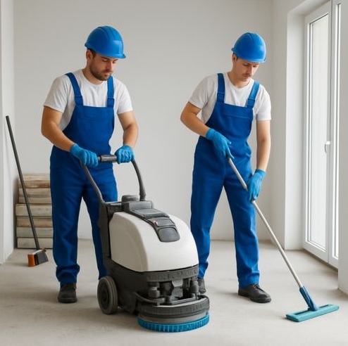 Pulizia post cantiere e rimozione polveri post ristrutturazione